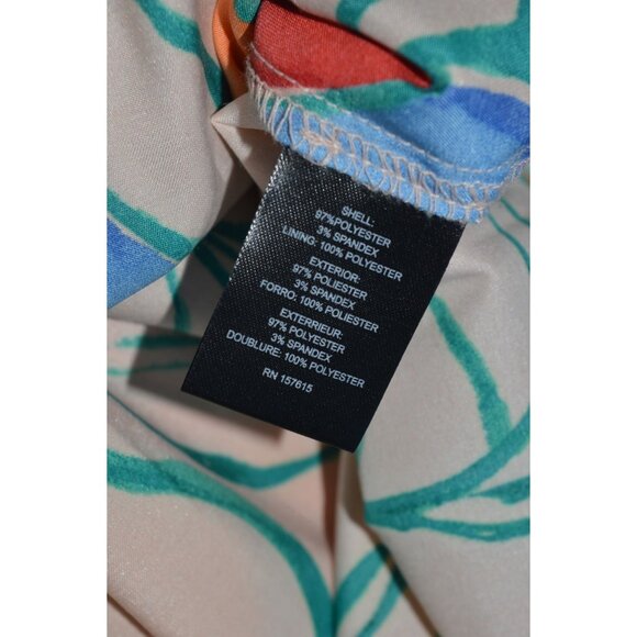 Tahari ASL Maxi Sleeveless Floral Sundress Dress Women Size Small Boho Resortwea - Picture 7 of 8